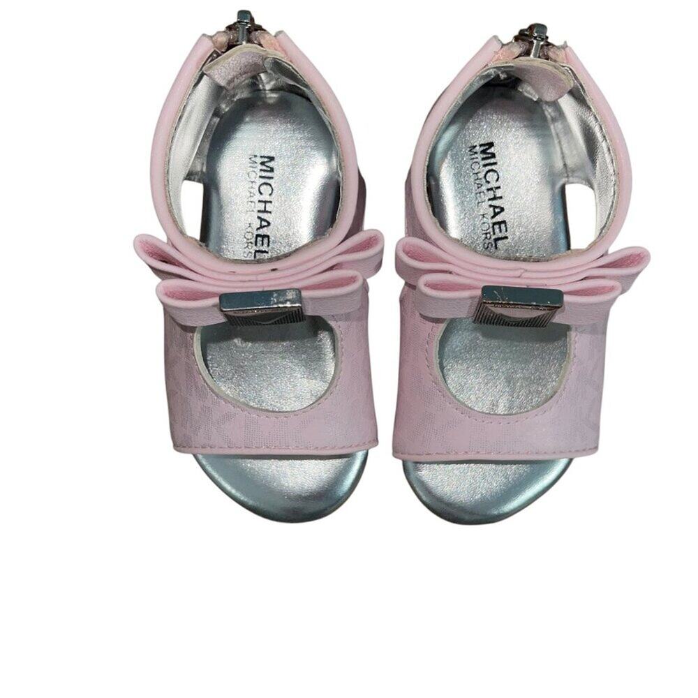 Michael Kors Tilly Dahna-T Girls 6 Sandals Summer Travel Vacation Resort Party